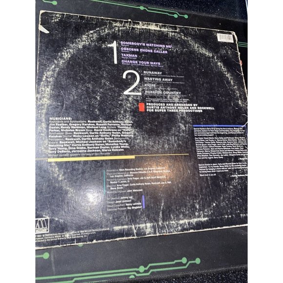 Rockwell Somebody’s Watching Me 1984 Motown 6052ML EX 1st pressing - Picture 2 of 2